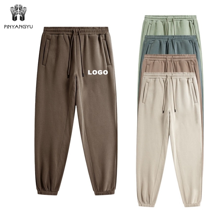 Elastic waist pants Casual Cotton Sweat Jogger Clothing 80% cotton 20% polyester hoodies& Pants For Women Casual Wear