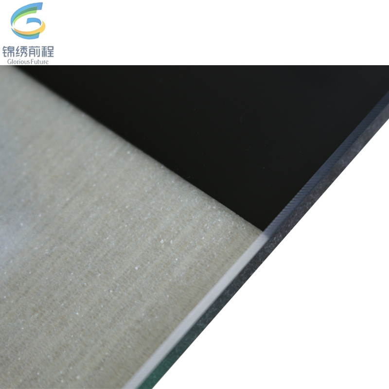 China Glass Factory custom colored ceramic frit tempered laminated glass factory