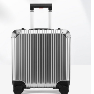 18inch High Quality Aluminum  Luggage  Spinner Silent Wheels Designer Luggage Colorful Carry On Trolley Bags For Travel Business