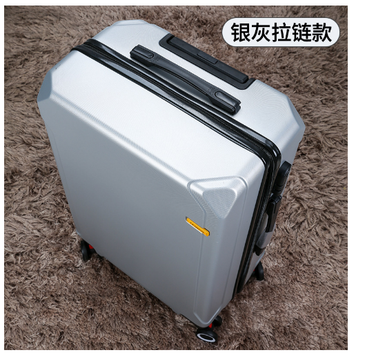 Hot Sale Aluminum Frame Luggage Trolley Suitcase Hardside Rolling Luggage Suitcase Carry on ABS  Luggage Boarding Case