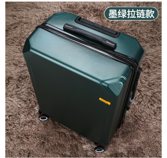 Hot Sale Aluminum Frame Luggage Trolley Suitcase Hardside Rolling Luggage Suitcase Carry on ABS  Luggage Boarding Case