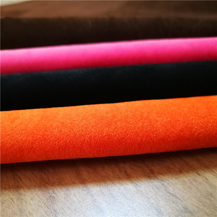 Knit Knitted Furniture Sticky Poly Electrostatic Brace Flex And Pvc Film Milled Cotton Flock Fiber Turkey Velvet Fabric