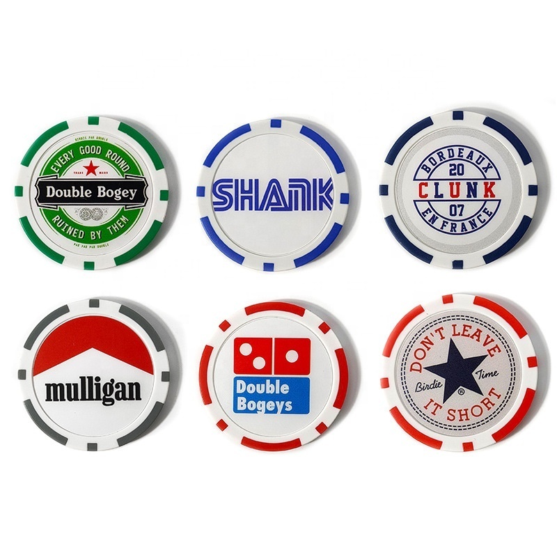 Wholesale Professional Poker Chip Sets Golf Entertainment Game Currency Chips Gram Poker Chips