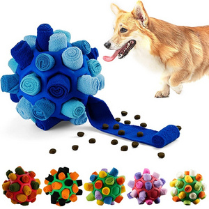 Amazon Hot-sale Interactive Pet Snuffle Ball Dog Toys Dog Slow Feeder Puzzle Toy Pet Supplies