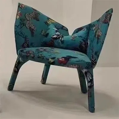 Designable Italian single butterfly chair living room creative sofa chair simple balcony leisure chair