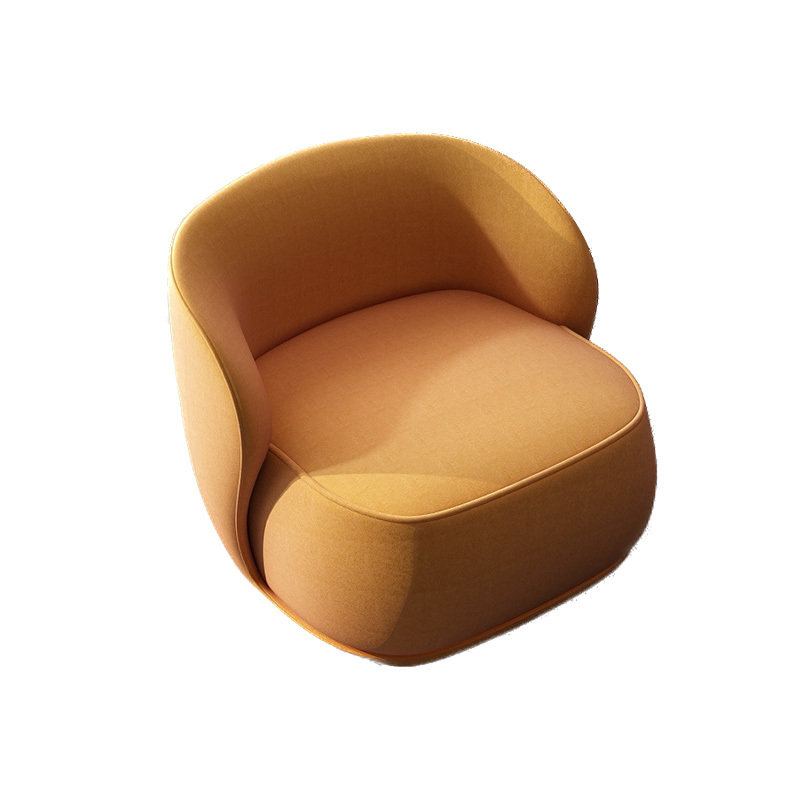 Skin-friendly and comfortable lounge chairs Nordic modern penguin chair furniture  velvet fabric leisure chair