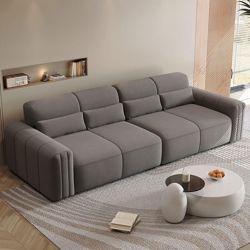 Wholesale upholstered soft sofa modern living room furniture elegant fabric couch minimalism popular new design sofa