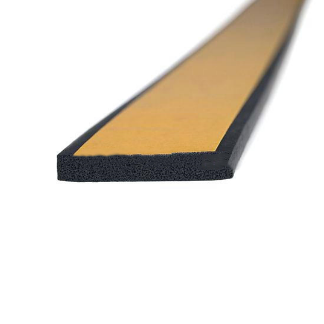 EPDM Foam Self-adhesive Tape Closed Cell Adhesive Sponge Foam Rubber Seal Strip CR Sealing Strips