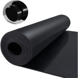 Neoprene Rubber Sheet Roll Insulating Mat  Anti-Slip Anti Vibration Rubber Pads for Sealing Garage Rubber Gasket Material