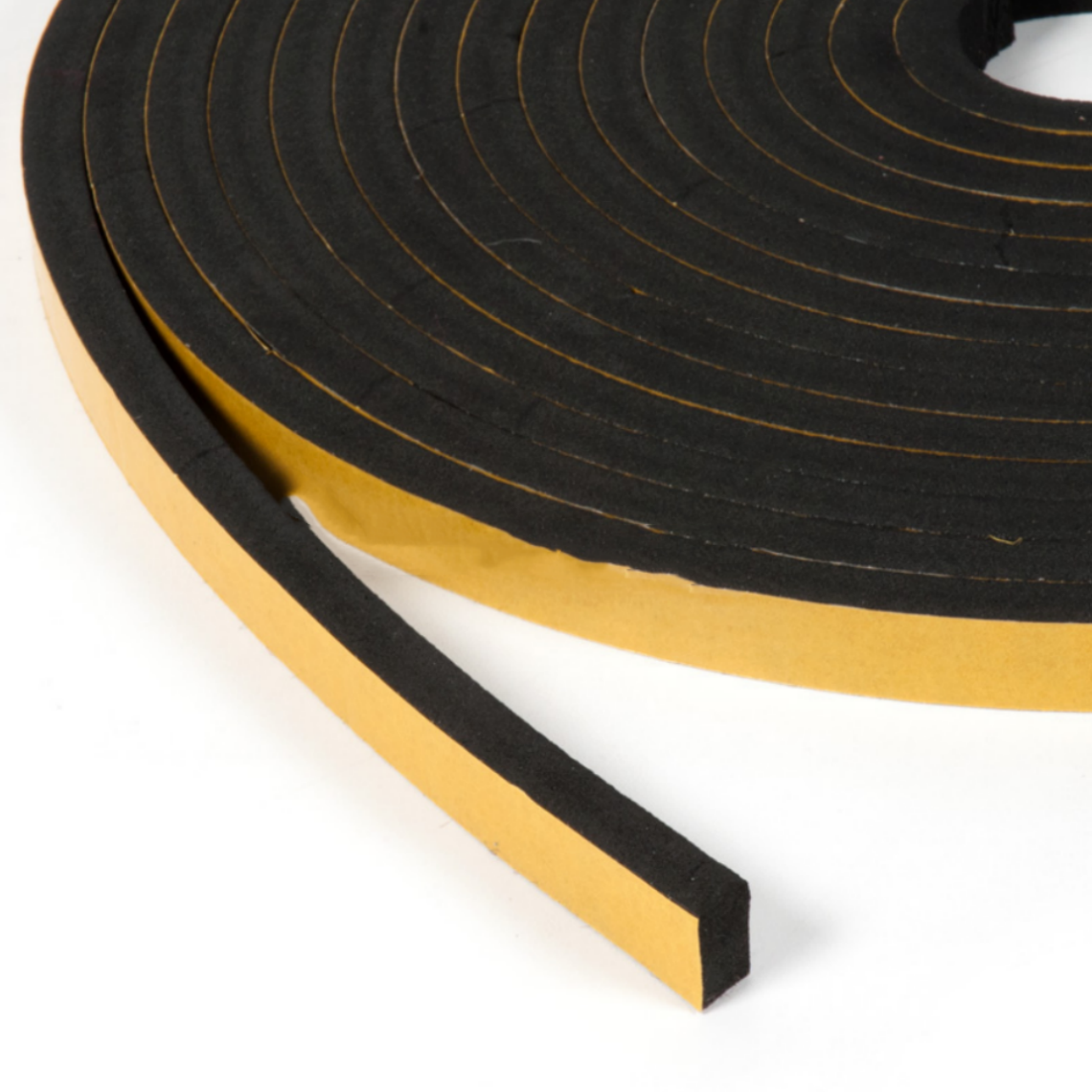 EPDM Foam Self-adhesive Tape Closed Cell Adhesive Sponge Foam Rubber Seal Strip CR Sealing Strips