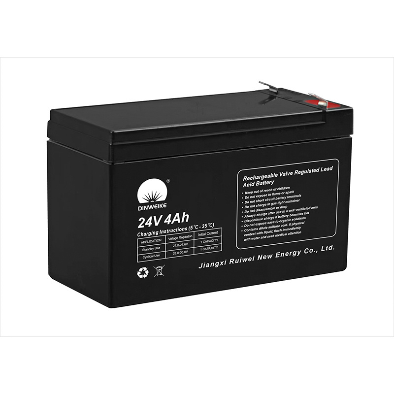 Competitive price lead acid 24v 4ah solar gel battery for ebike ups accept OEM  4.5ah battery