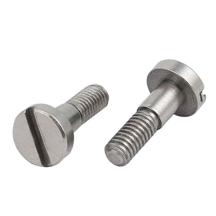 304 316 Stainless Steel DIN 923 Cylinder Slotted Pan Head Shoulder Screw M3 M3.5 M4 M5 M6 M8 M10