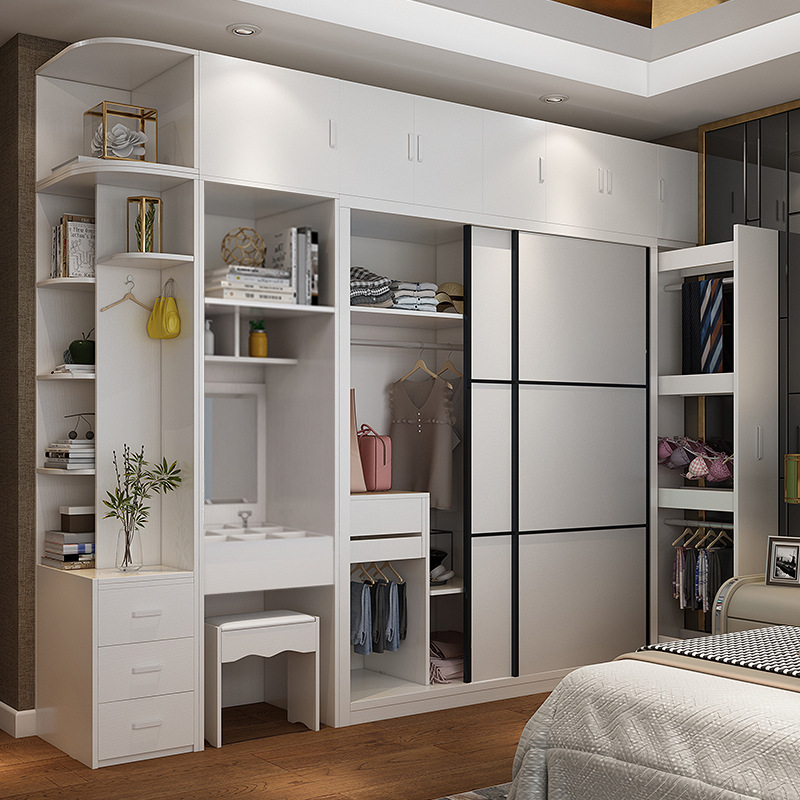 Best Sale High Quality Wardrobe Closets Para Habitacion Modern Solid Wooden Organizer Closet