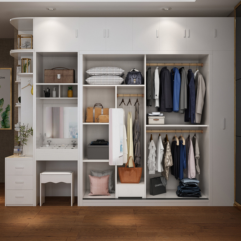 Best Sale High Quality Wardrobe Closets Para Habitacion Modern Solid Wooden Organizer Closet