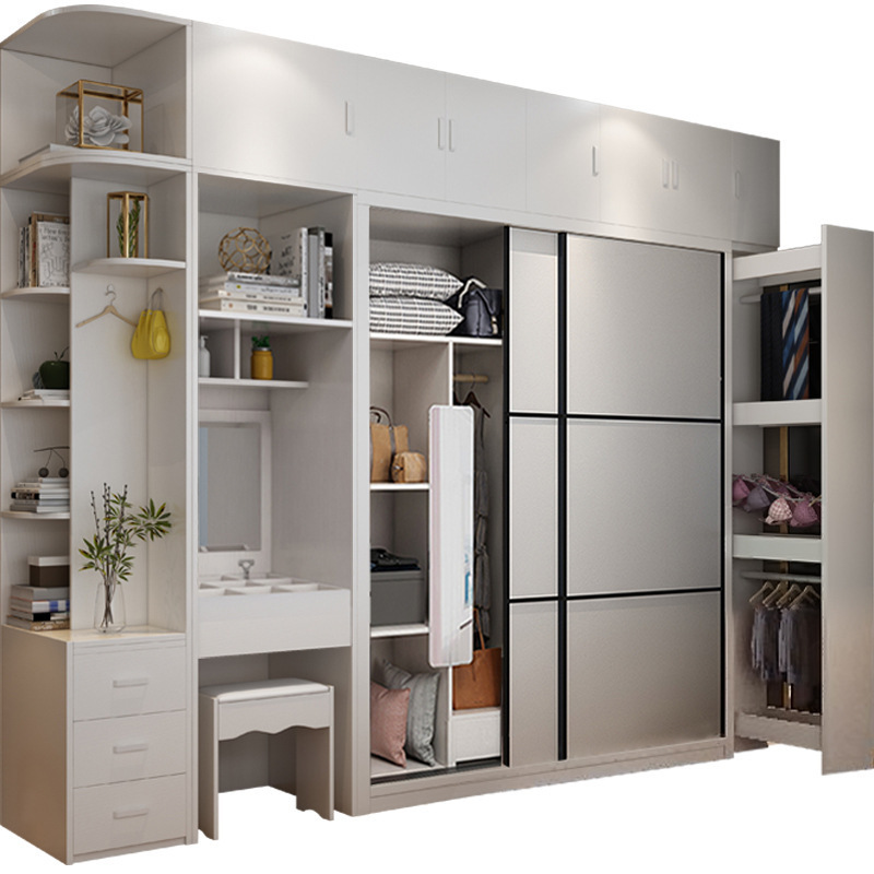 Best Sale High Quality Wardrobe Closets Para Habitacion Modern Solid Wooden Organizer Closet