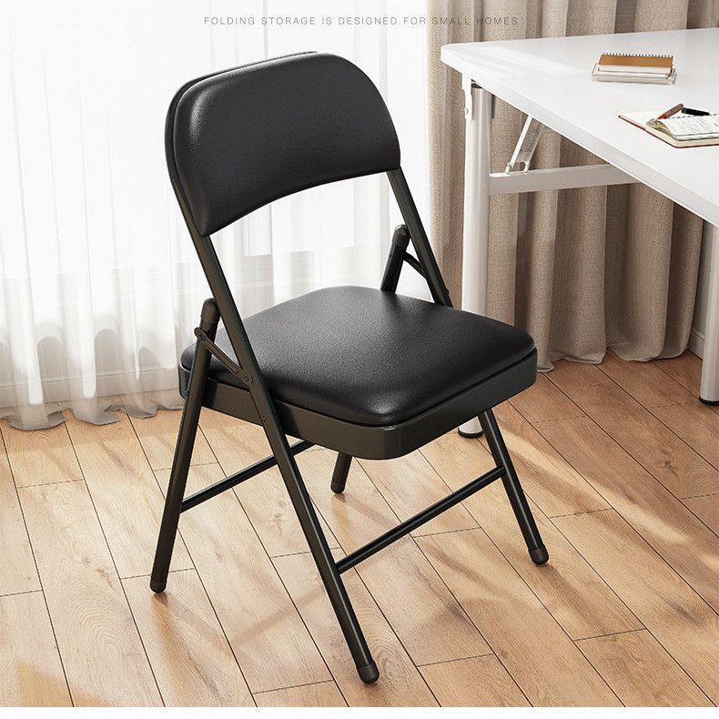 Factory wholesale backrest folding chair household simple computer chair multi-color training office chair