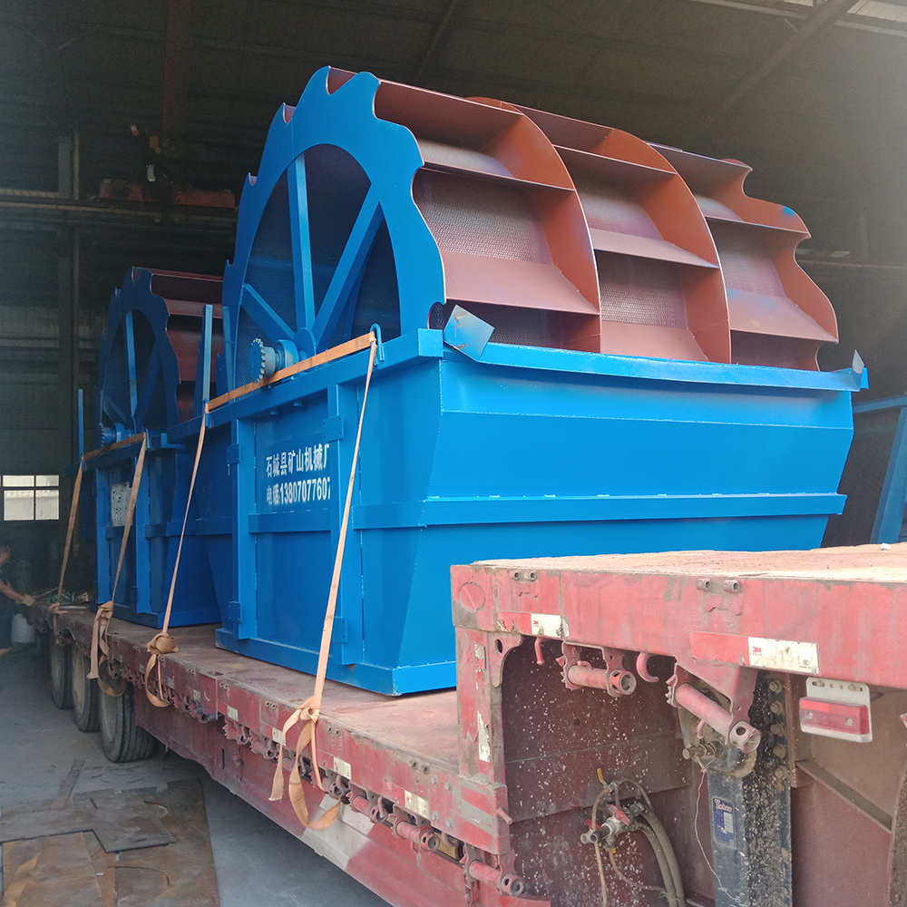 Sand Washing Plant Machinery Bucket Wheel Sand Washing Machine