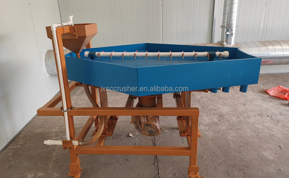 Small Scale Fine Gold Separation Gravity Separator Gemini Shaking Table