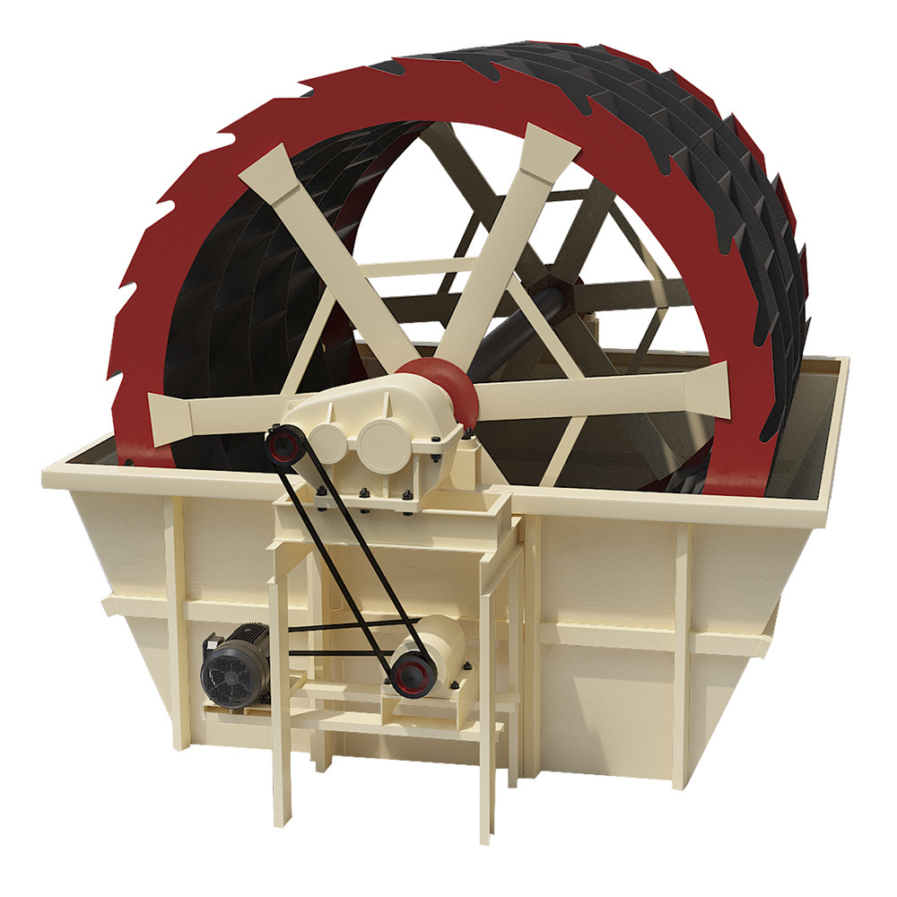 Sand Washing Plant Machinery Bucket Wheel Sand Washing Machine