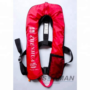 CE Certificate Marine Inflatable Lifejacket Gas Inflation Lifejacket EN ISO12402