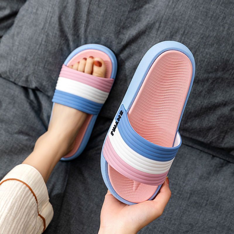 2024 Hot Selling Summer Women Man Bubble Slide Slippers Beach Outdoor Sandals Flat Shoes Outdoor Indoor Men's Slipper