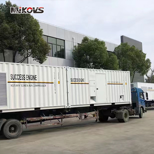 Mikovs Container CNG air compressor home filling station container petrol station lng compressor