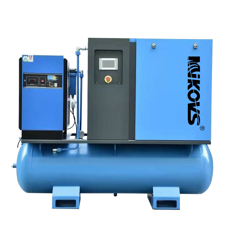 15 kw 20 HP 16 Bar Electric All In One Screw Air Compressor for Fiber Laser Cut Machine