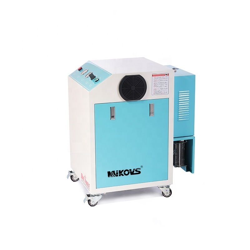 Mikovs MCS-1009 Mini Super Silent Oilless Dental Air Compressor for Sand blasting