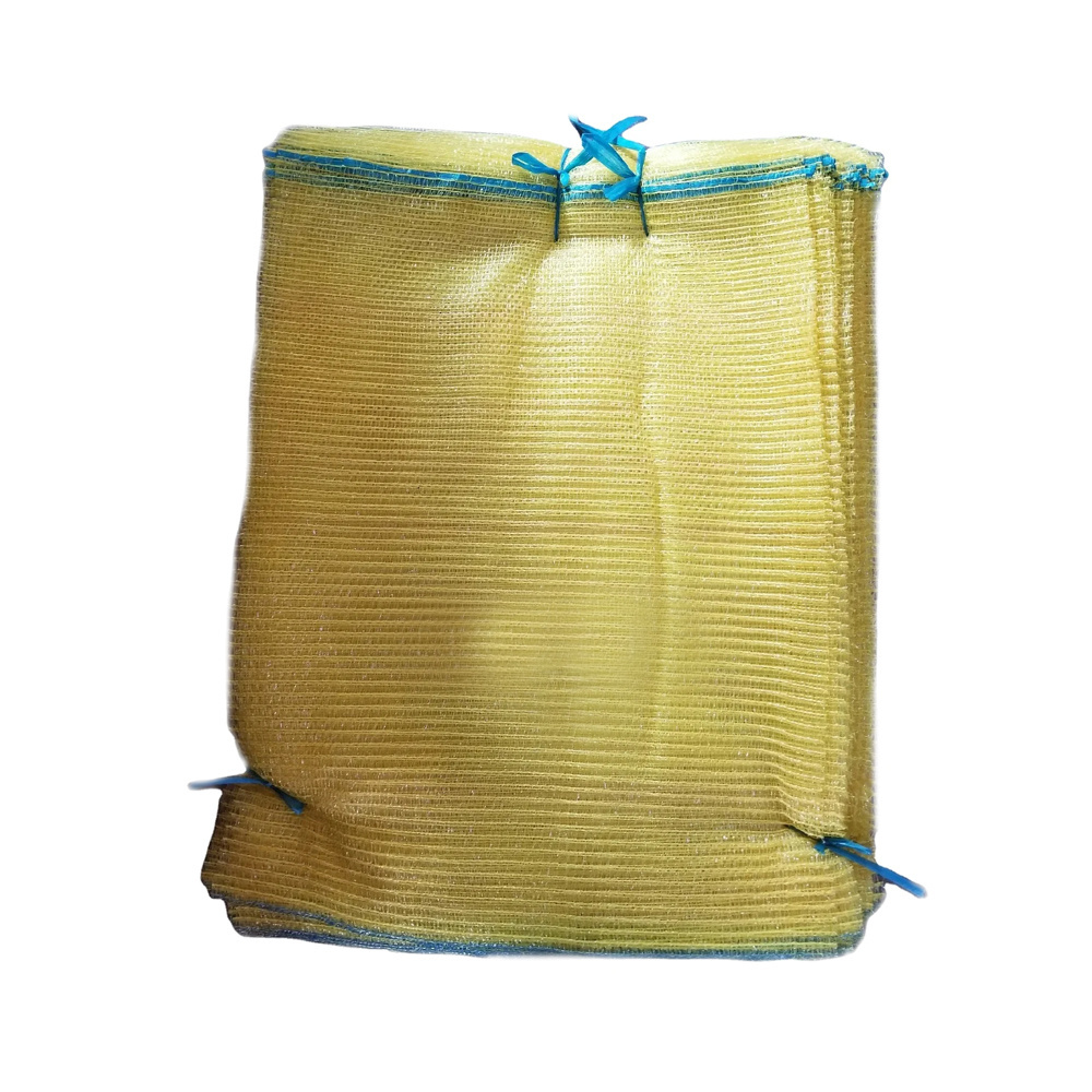 Firewood & Agriculture PE Raschel Leno Mesh Bags PP Leno Knitted Plastic Net Bag for Potato Cabbage Packaging Printing Products