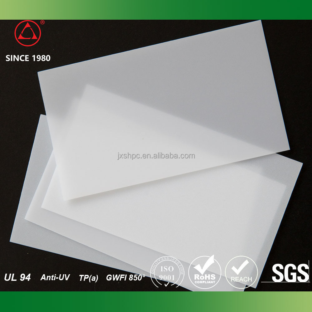 New Design PC polycarbonate diffuser sheet for Led lighting /lamp cover