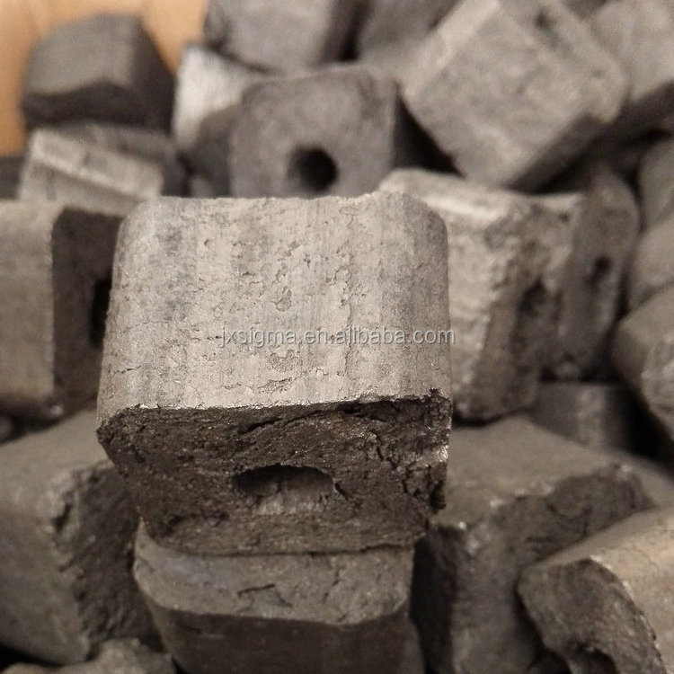 100% Bamboo Eco-friendly price per kg bulk bamboo briquette waterpipe charcoal