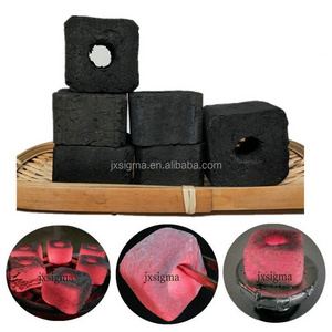 100% Bamboo Eco-friendly price per kg bulk bamboo briquette waterpipe charcoal