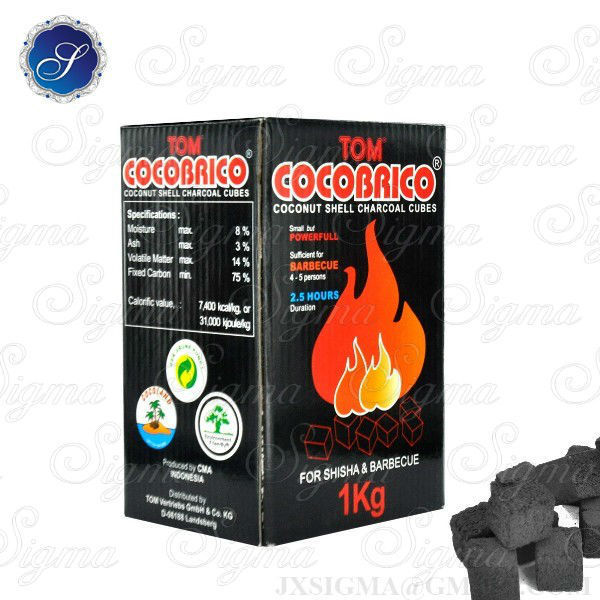 Coco charcoal supplier hookah coals coconut coals