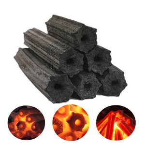 High Temperature Barbecue (bbq) Application And Charcoal Briquette Shape Coal hexagonal