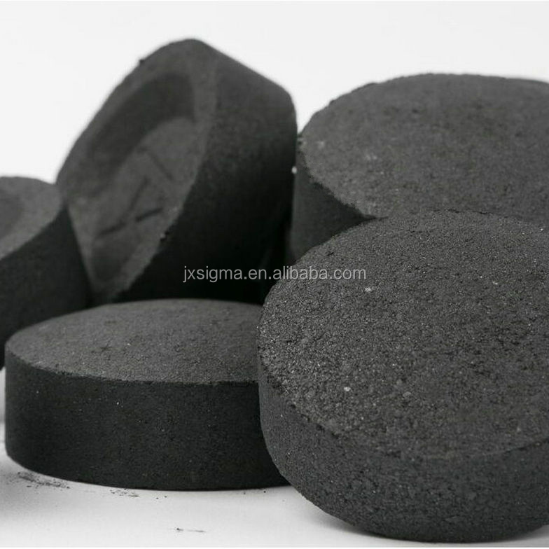 Premium quality round 33 mm 40mm quick lighting self burning coal charcoal for hookah incense