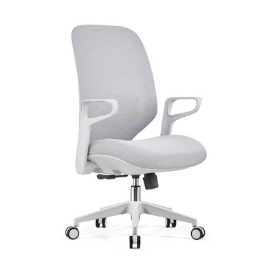 Comfortable Lumbar Support Ergonomic Office Chair Comfy Desk Chairs with Wheels and Arms Heavy Duty Mesh Computer Chairs