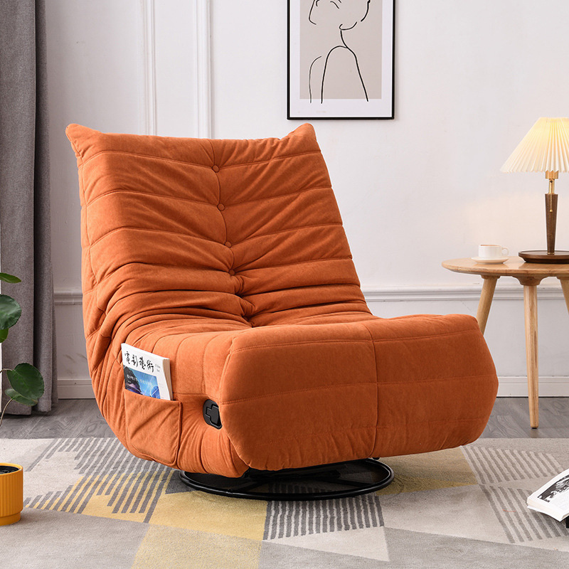 Swivel Caterpillar Togo Casual Lazy Sofa Creative Furniture Nordic Tatami Single Sofa Recliner Celebrity Floor Sofa