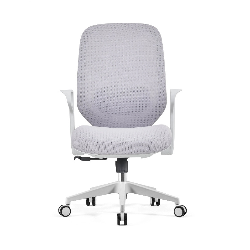 Comfortable Lumbar Support Ergonomic Office Chair Comfy Desk Chairs with Wheels and Arms Heavy Duty Mesh Computer Chairs