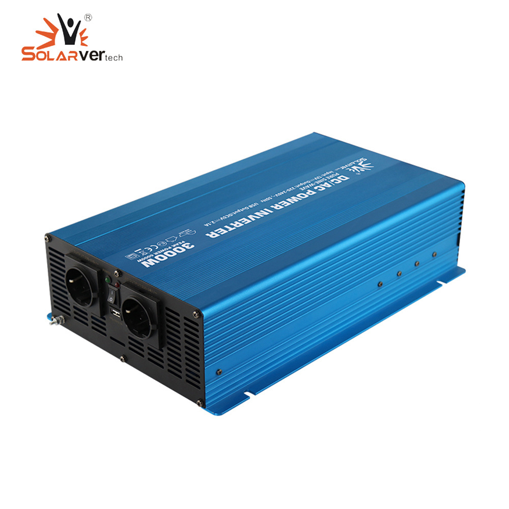 300W 400W 600W 700W 1000W 1200W 1500W 2000W 2500W 3000W 3500W 4000W 12V 24V 48V Dc To Ac 110V 220V Pure Sine Wave Power Inverter