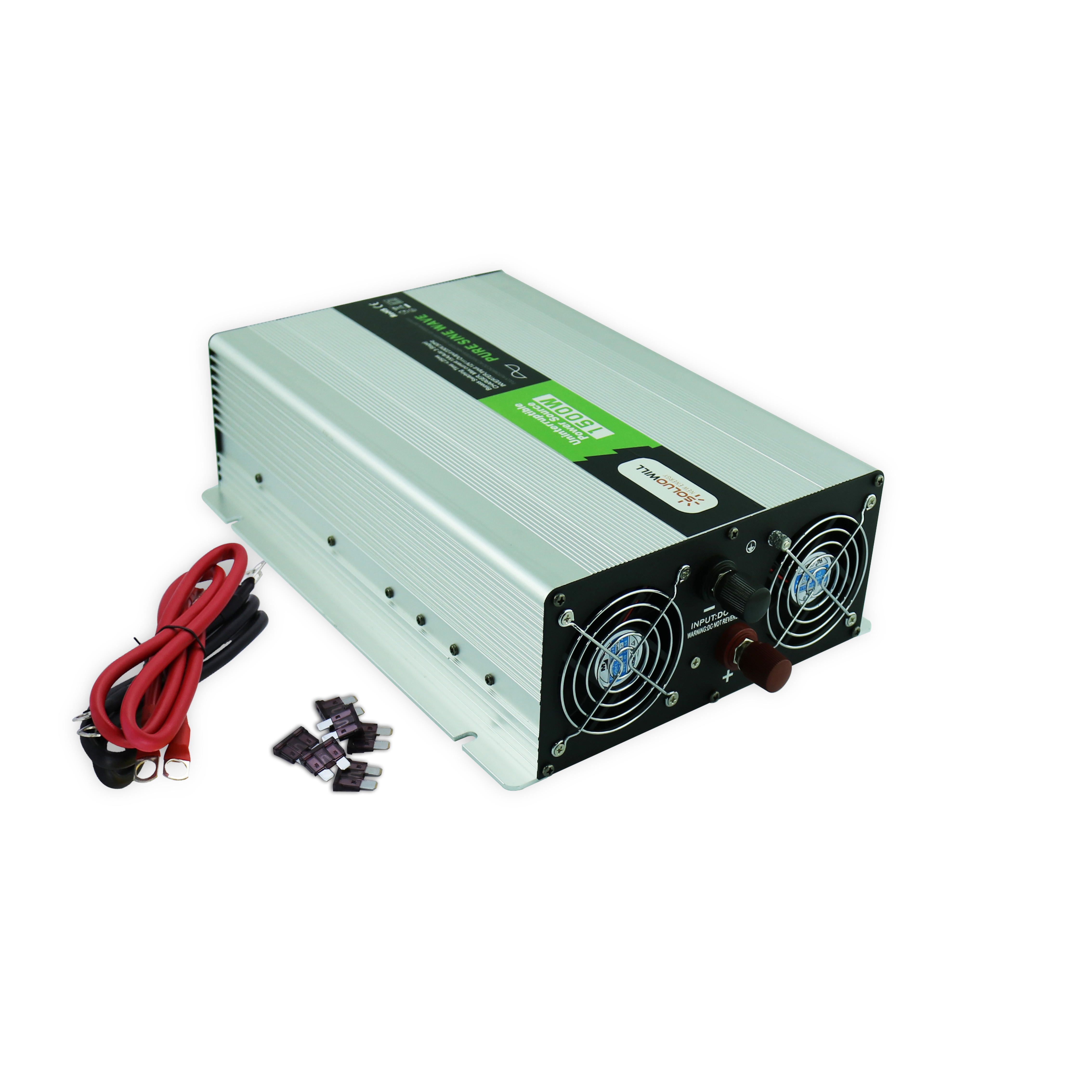 pure sine wave 1500w rechargeable power inverter 12v 230v