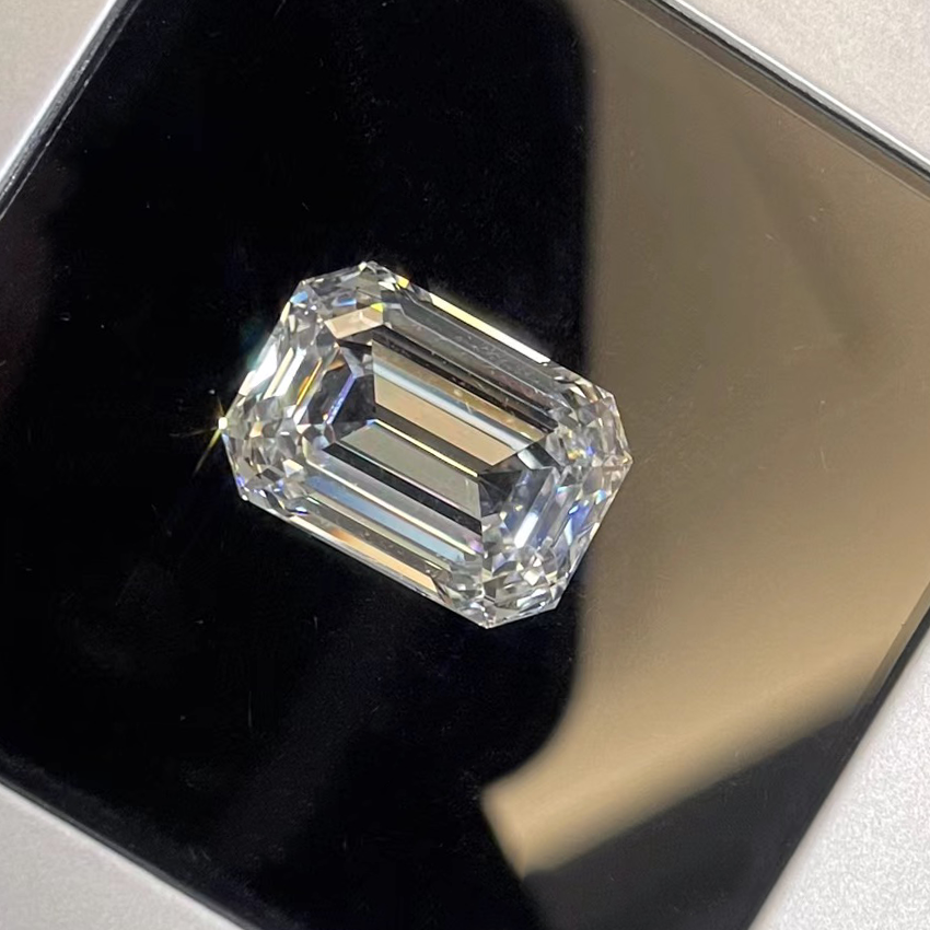 1Ct Emerald Cut Loose Diamond star product Wholesale Lab Grown Loose Diamonds Hpht Cvd Loose Diamond