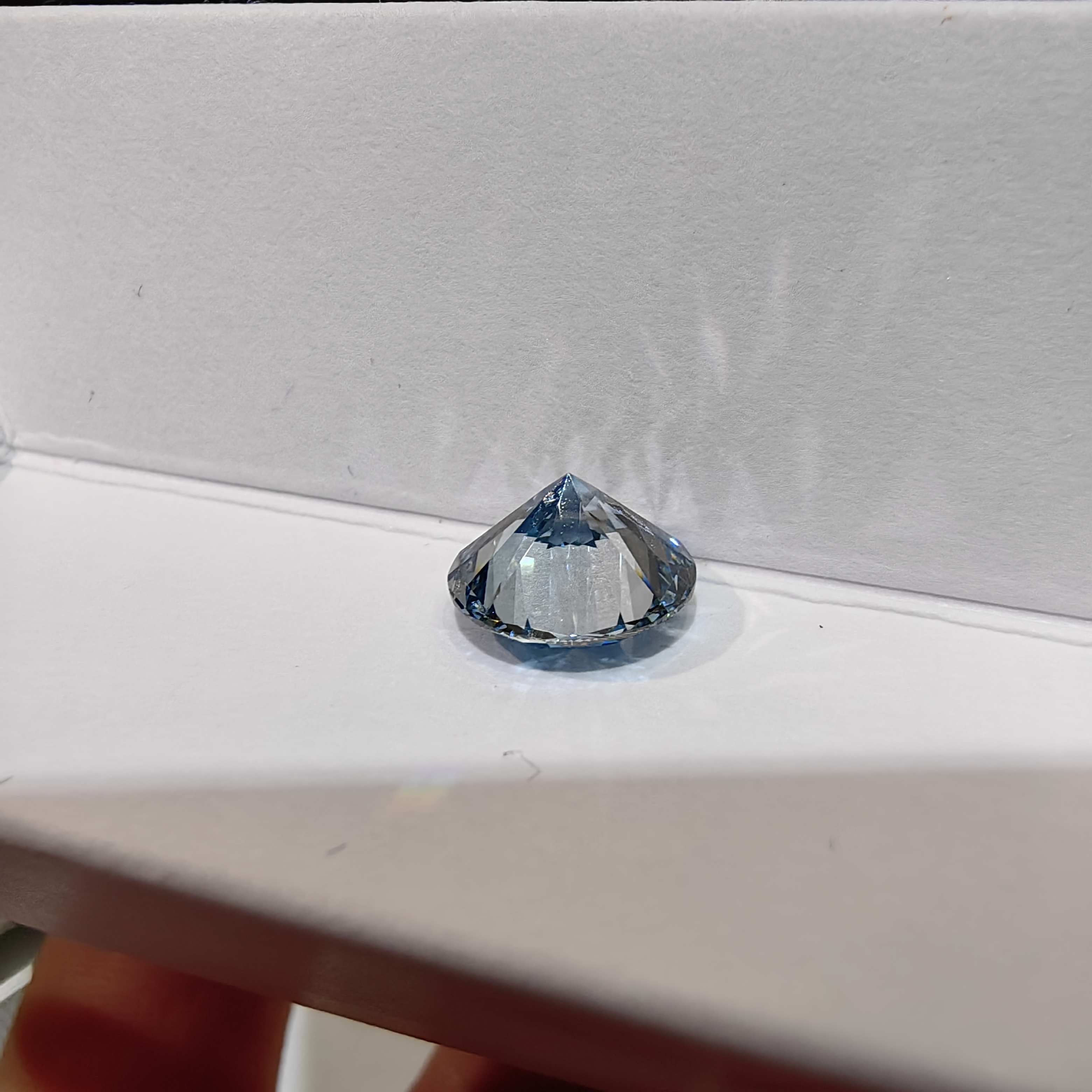 1ct Round Cut Loose Lab Grown Diamonds Blue Diamond Lab Diamonds Wholesale With Certification