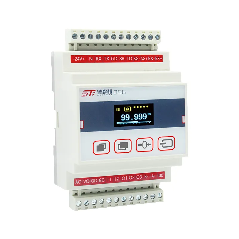 SOP056 Model RS485 Load Cell Indicators RS232 Output Digital MODBUS-RTU Display Weighing Controller