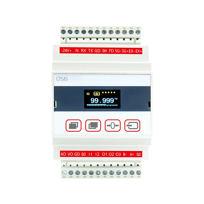 SOP056 Model RS485 Load Cell Indicators RS232 Output Digital MODBUS-RTU Display Weighing Controller