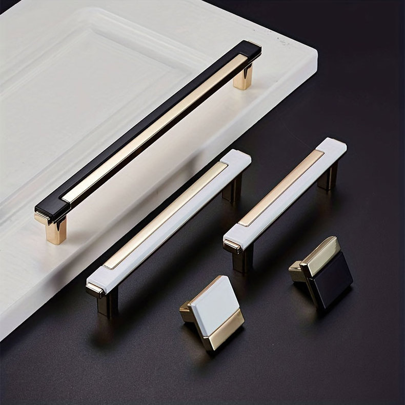 3.75 Inch 96 mm Hole Centers Cabinet Pulls Zinc Alloy Silver Premium Hardware for Kitchen Cabinets Cupboard Drawer Closet