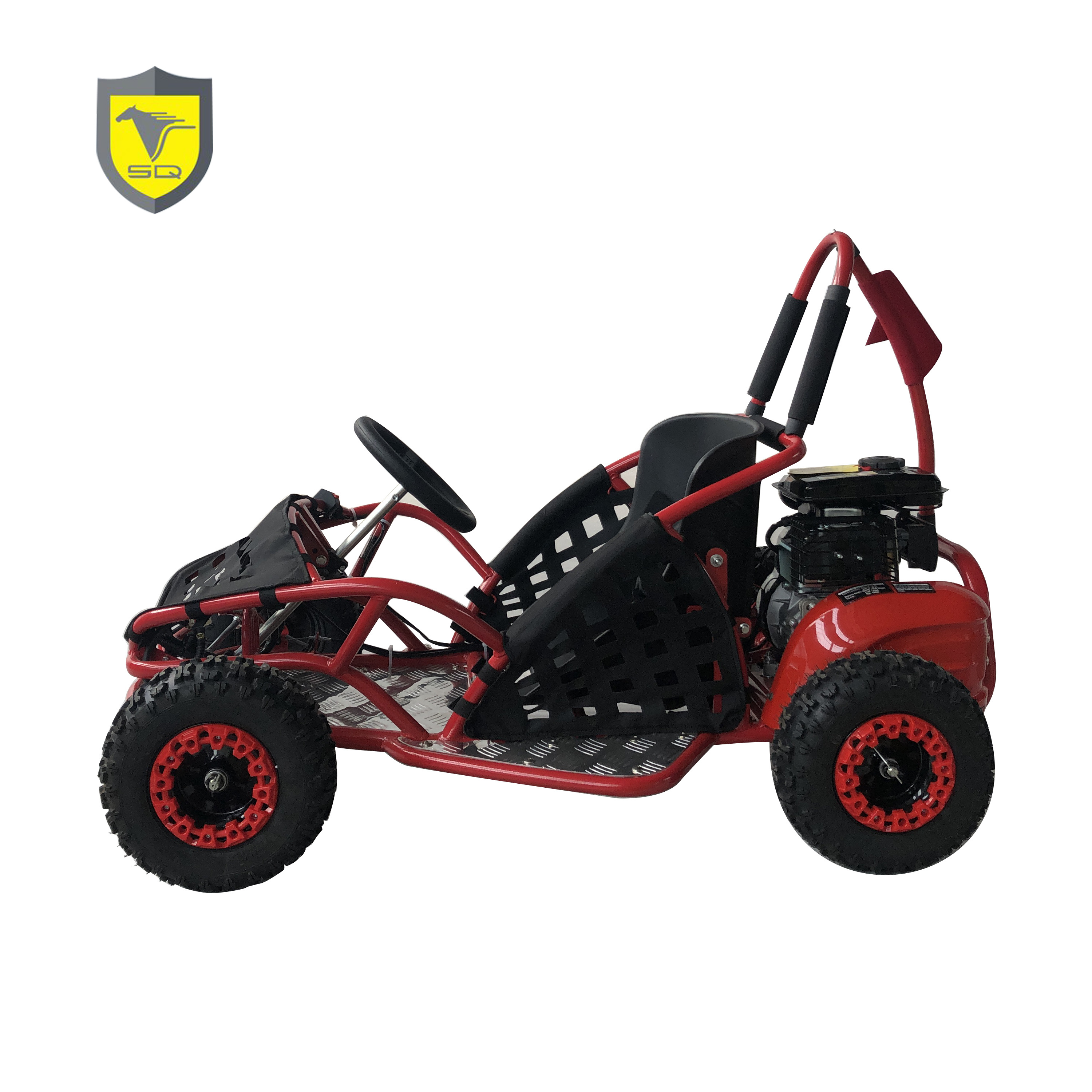 SQ Hot Sales  80cc gasoline off road kids dune buggy  go kart crazy all terrain vehicle kart