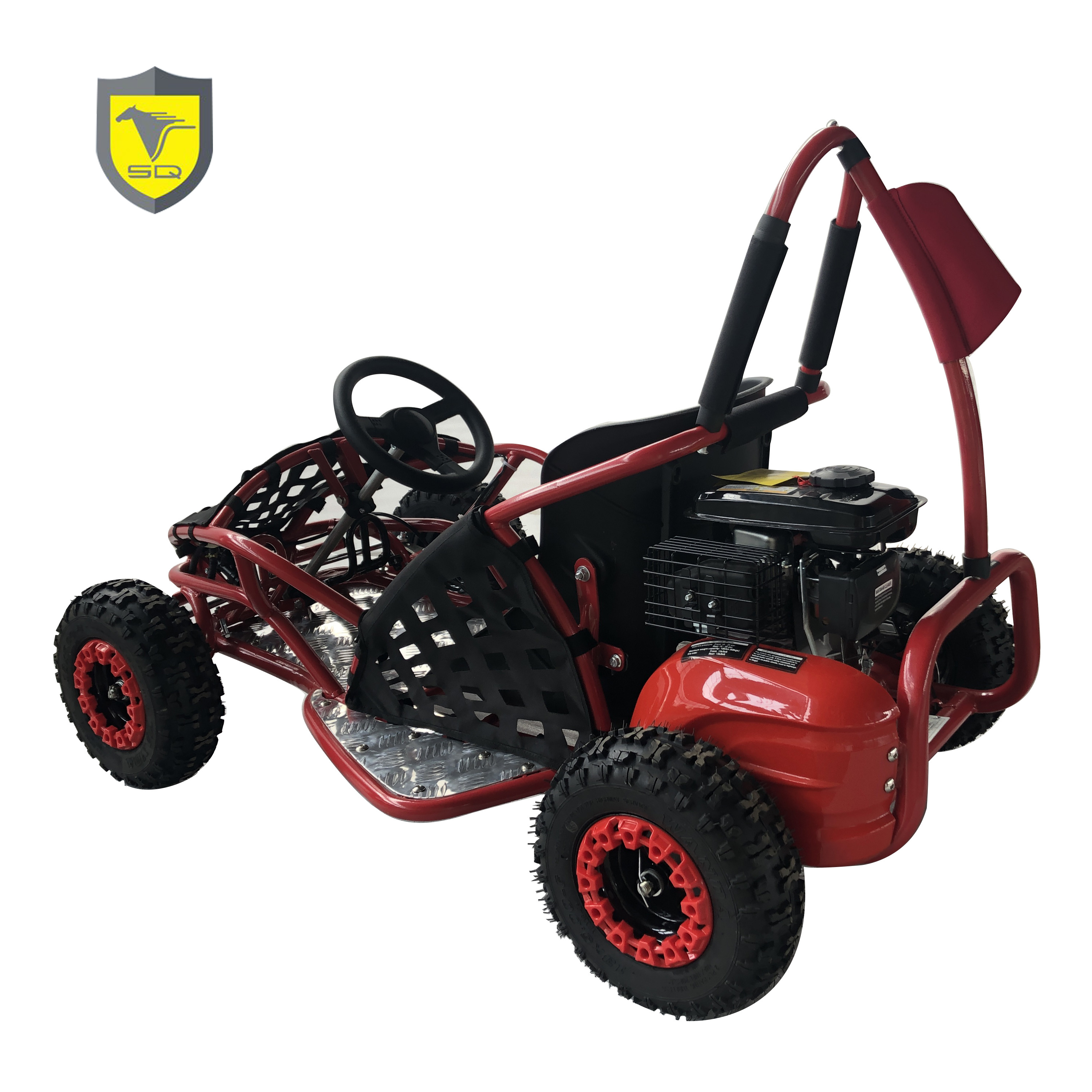 SQ Hot Sales  80cc gasoline off road kids dune buggy  go kart crazy all terrain vehicle kart