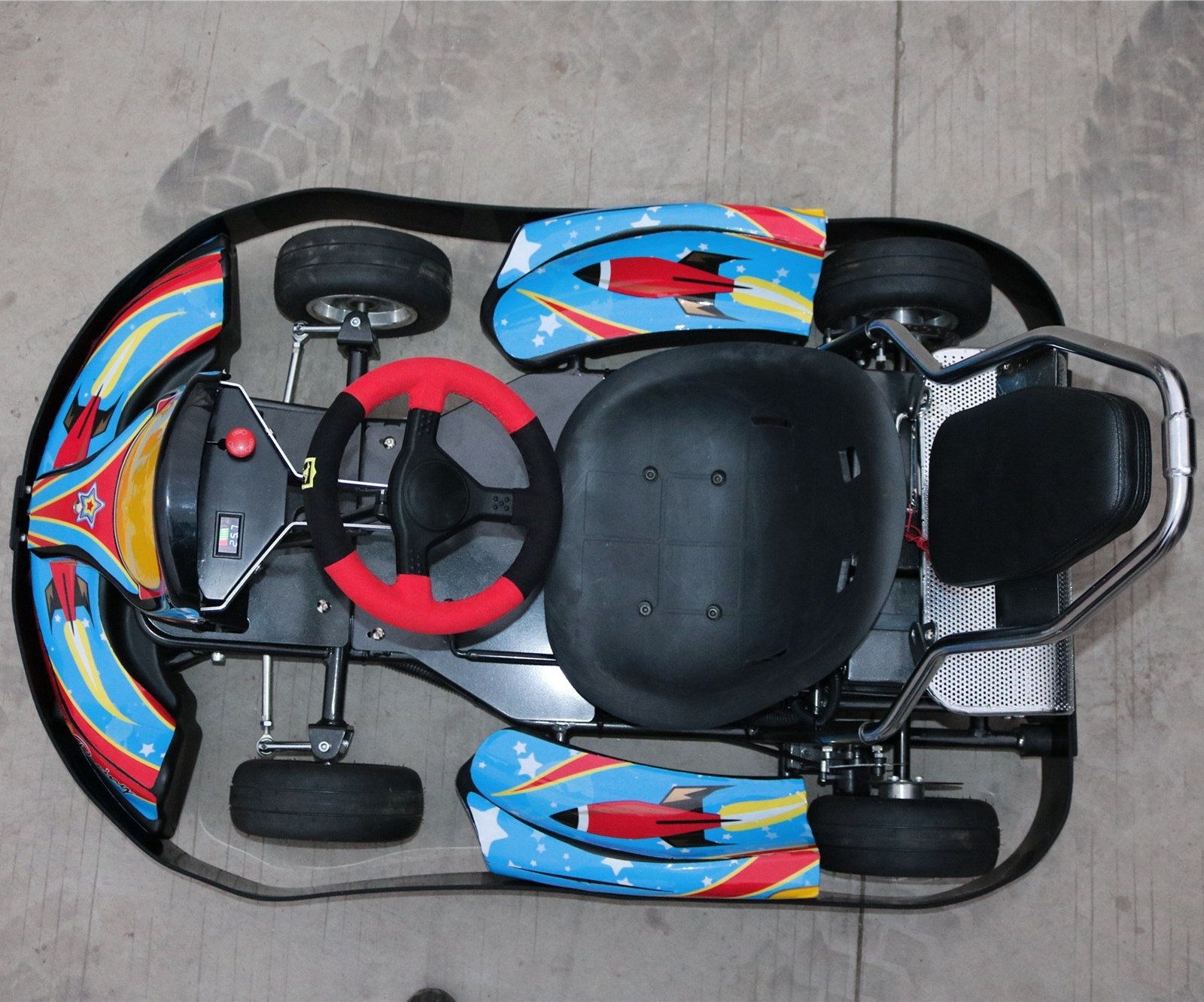 2023 China Factory Supply 250W Pedal electric Racing Go Kart For Kids 3-6 years old