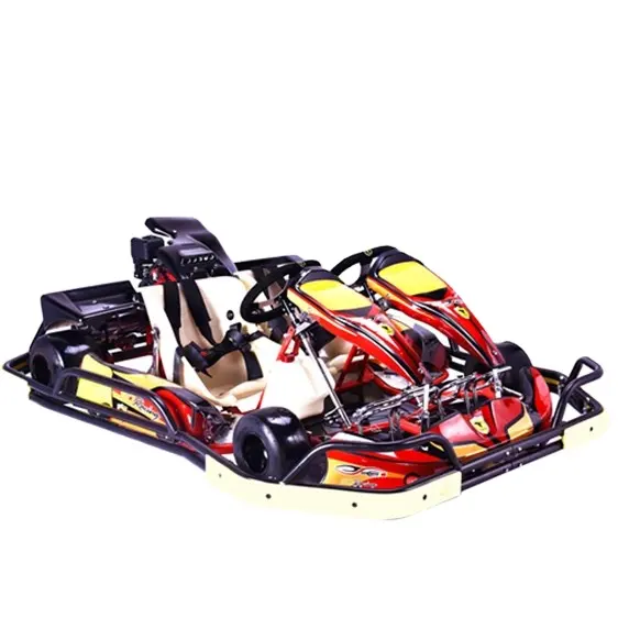 SQ 2 Seats Pedal Go Kart 200cc Engine Adult Drift Kart