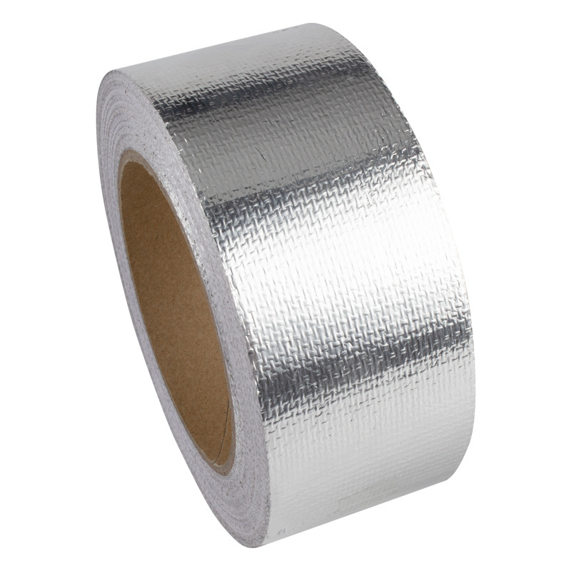 Low price High Temperature Thermal Insulation Reinforced Aluminum Foil Fiberglass Cloth Tape